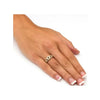 Palm Beach Jewelry Diamond Accent Interlocking Hearts Promise Ring