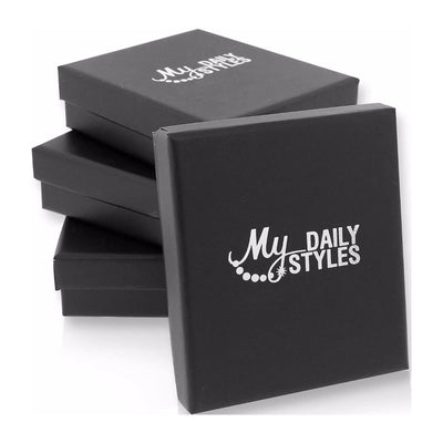 Men's Wristband Bracelet in Black