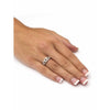 Palm Beach Jewelry Diamond Accent Interlocking Hearts Promise Ring