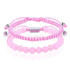 JSJOY Pink Beaded Bracelets for Men Boys Bracelet