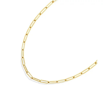 Jewelry Atelier Gold Chain Necklace Collection - 14K Solid Gold Filled Chain Necklaces