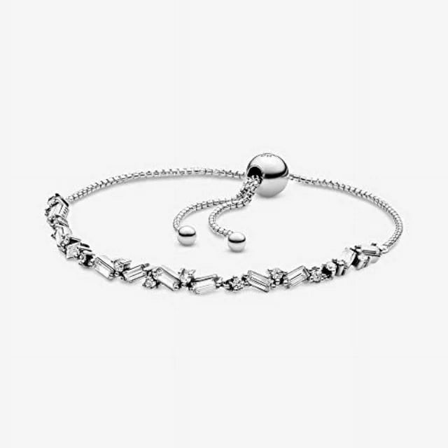 Pandora Sparkling Ice Cube Slider Tennis Bracelet