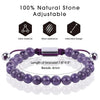 JSJOY Purple Beaded Bracelets for Men Boys Bracelet