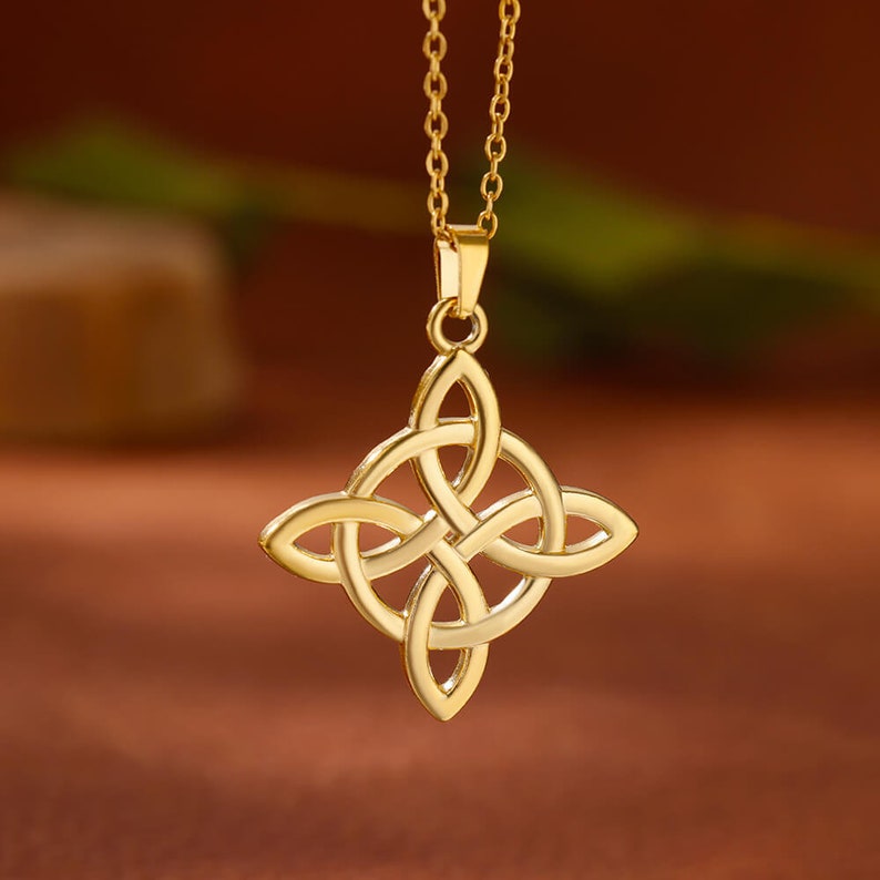 Vintage Witch Knot Necklaces for Women