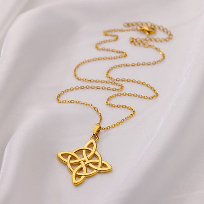 Vintage Witch Knot Necklaces for Women