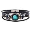 scorpio Unisex Zodiac Sign Leather WristBAND Bracelet